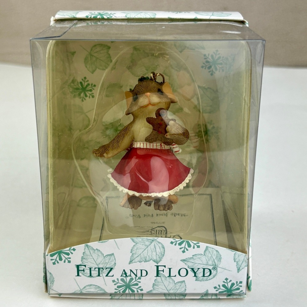 Fitz and Floyd Charming Tails 2005 MADE JUST FOR YOU COA 87/146